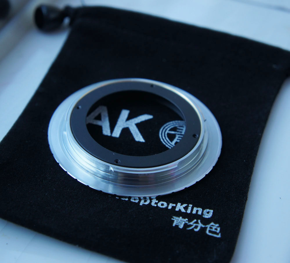 New Connection Ring: m42-eos Canon EF Card Point Angle Adjustable Copper