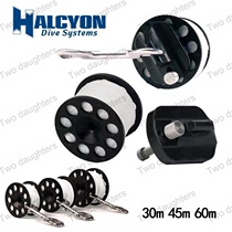 HALCYON reel 30m 122m with handle simple handle Cold water diving equipment spot