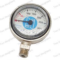HALCYON Residual pressure gauge Metric Bar pressure gauge Single gauge without high pressure pipe Single bottle diving watch