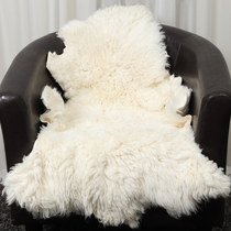 Australian Aiya wool carpet Wool sofa mat Bay window mat Whole sheepskin mat Bedroom bedside one-piece wool mat