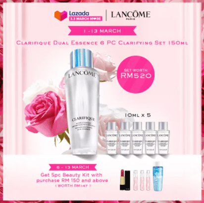 Lancome Clarifique Dual Essence 150ml Set