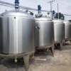 Vacuum mixing tank stainless steel single and double layer mixing equipment with good sealing and fully automatic electric heating storage tank