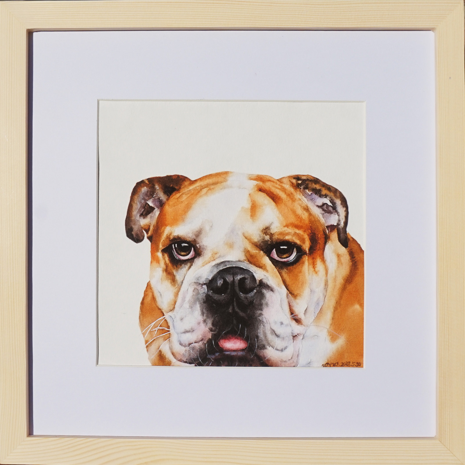 Send solid wood mounting Wang Yuwei 