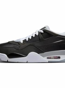 Jordan Air Jordan 4 RM PRM 舒适  低帮 复古篮球鞋 男款 黑色