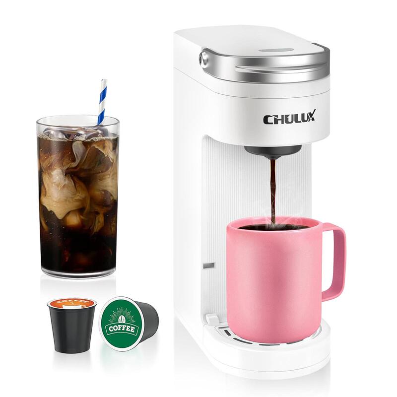 Klux American-Style Kcup Capsule Coffee Machine for Home and Hotel Use, Single Cup K-Cup for Brewing Coffee and Tea, Cross-Border