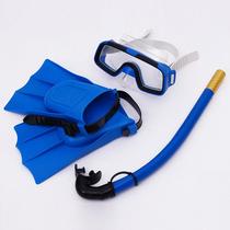 Childrens diving goggles snorkeling three treasures set swimming goggles swimming goggles breathing tubes and fins new products