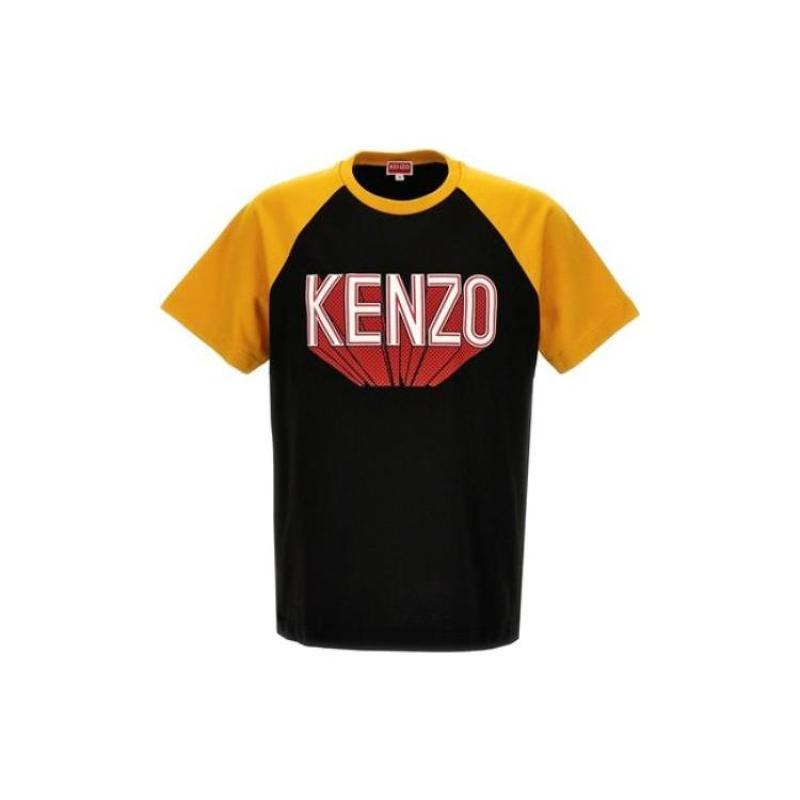 KENZO 字母印花圆领套头短袖T恤 男款 多色