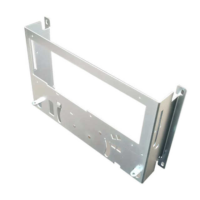 Supplier Zhicui Precision Sheet Metal Cold Rolled Plate Laser Cutting Bending Rivet Surface Blue Zinc Sheet Metal Processing