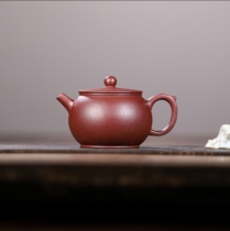 Thousand Feathers 130cc pure handmade Yixing purple clay teapot made by Mr. Zhao