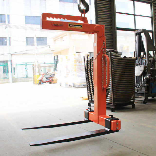 Manual balanced driving cargo fork lifting pallet lifting tool crane lifting equipment lifting and handling lifting fork lifting beam