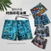 Đồ bơi nam boxer smash-Proof nam quần bơi lỏng quần nam gợi cảm bộ đồ bơi thiết bị đồ bơi kiêu ngạo thương hiệu thủy triều - Nam bơi đầm