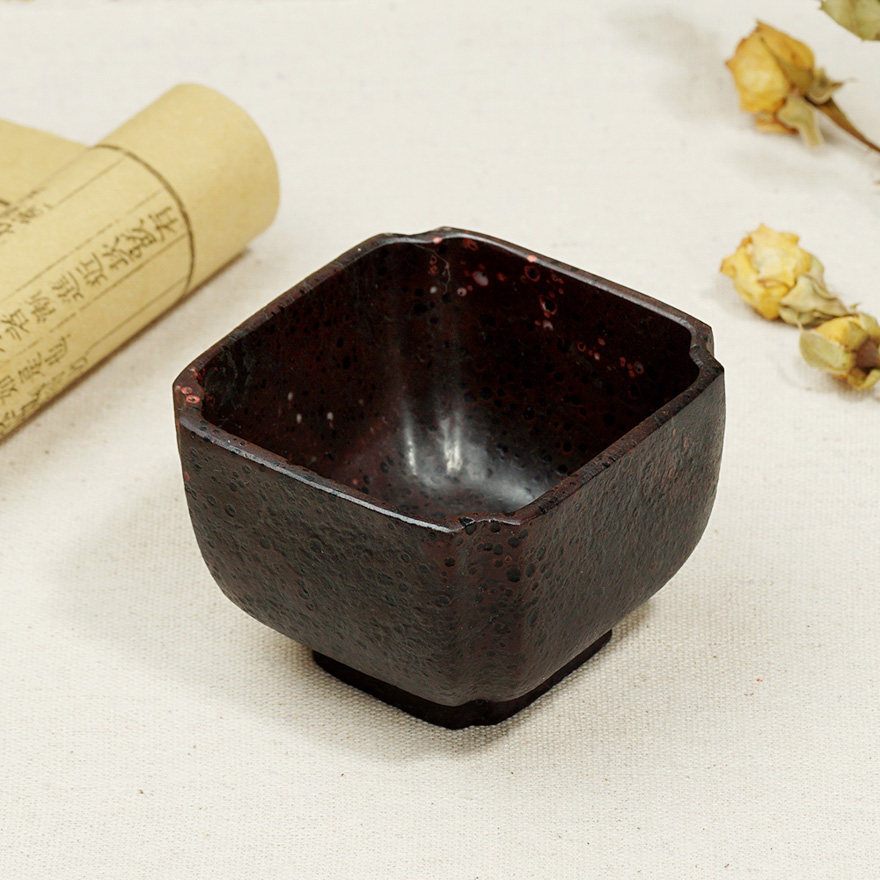 The Ghost City (Pumping Corner Square) Fine Plum Jade Pot Kung Fu Teapot Tea Tea Tea HK4501-Taobao