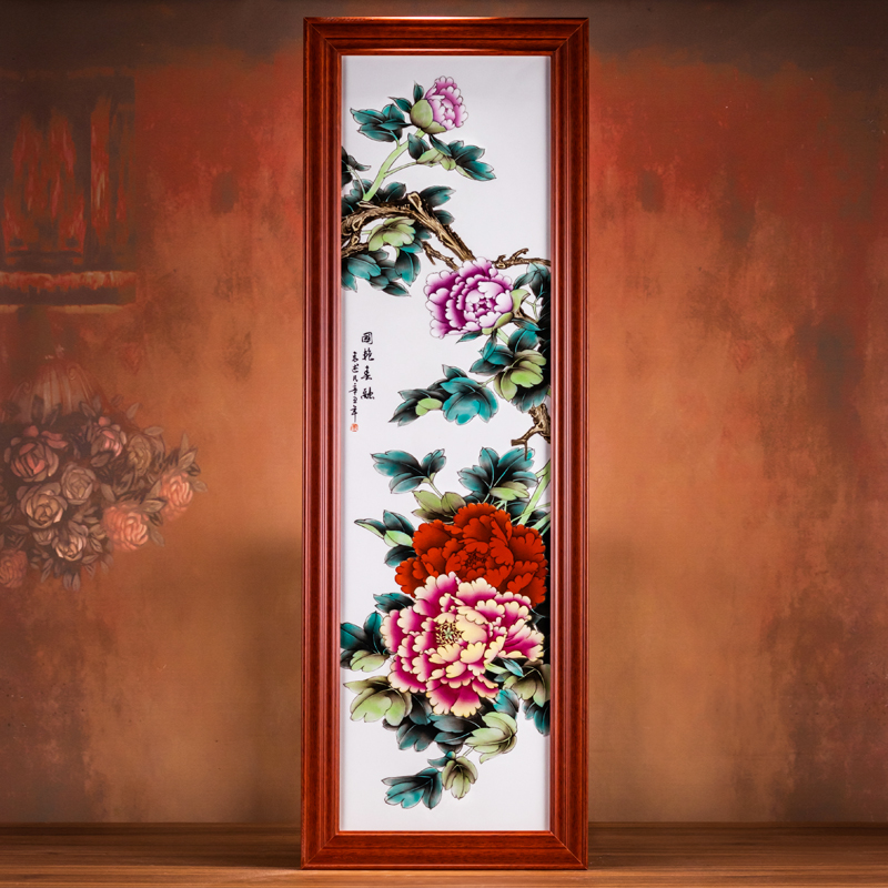 Chinese Ceramics Art Lifetime Achievement Award of the Provincial Master Yuan Shuanfan Porcelain Plate Painting and Painting Flash Shooting