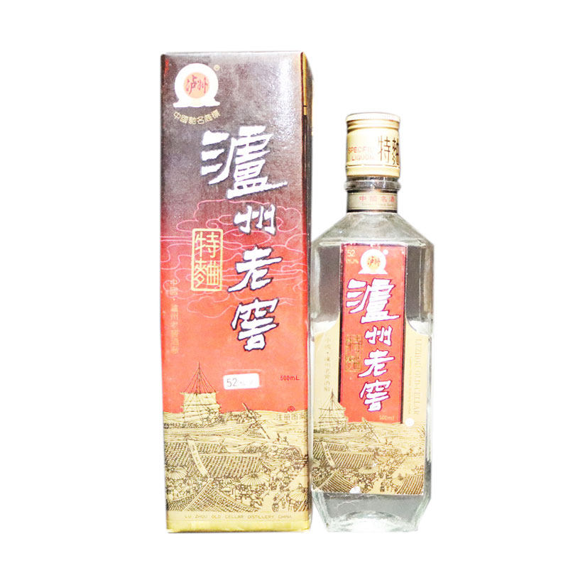 1992-1993年泸州老窖特曲方瓶花盖52度浓香型白酒500ml*1瓶评价- 淘宝网