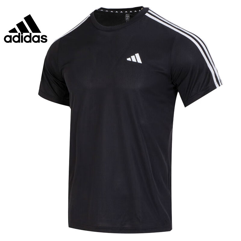 adidas阿迪达斯男子TR-ES BASE 3S T圆领短运动T恤IB8150