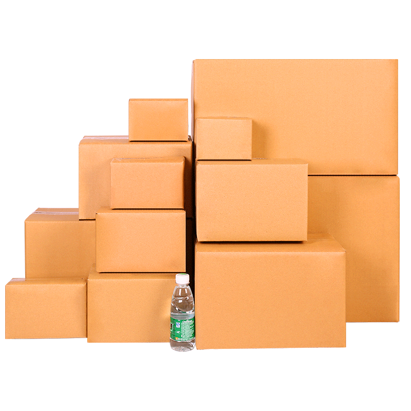 Customized bagged carton bundled and hard postal Taobao logistics packaging extra large storage box half high carton wholesale price