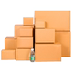 Customized bagged carton bundled and hard postal Taobao logistics packaging extra large storage box half high carton wholesale price
