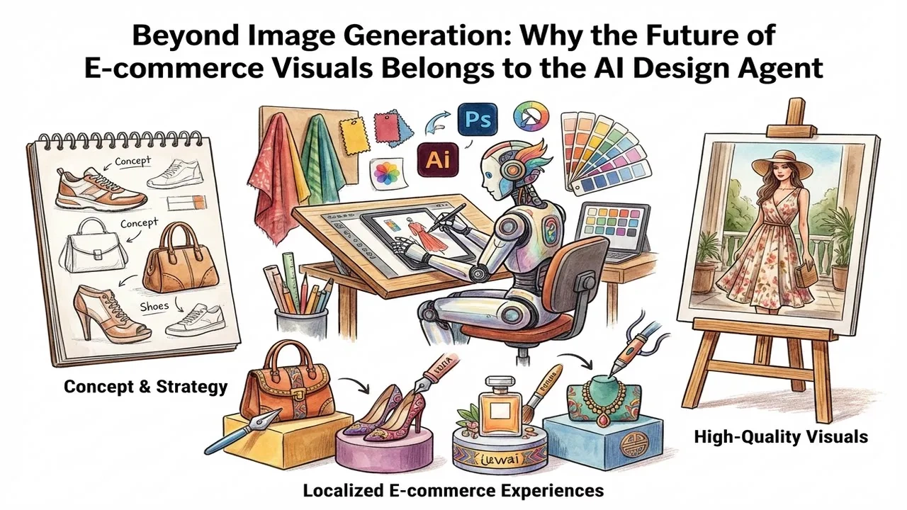 Beyond Image Generation: Why the Future of E-commerce Visuals Belongs to the AI Design Agent