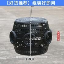 Ground net cage shrimp pot fishing pot eel cage loach cage fishing pot drill fish basket fish catching artifact ground net cage