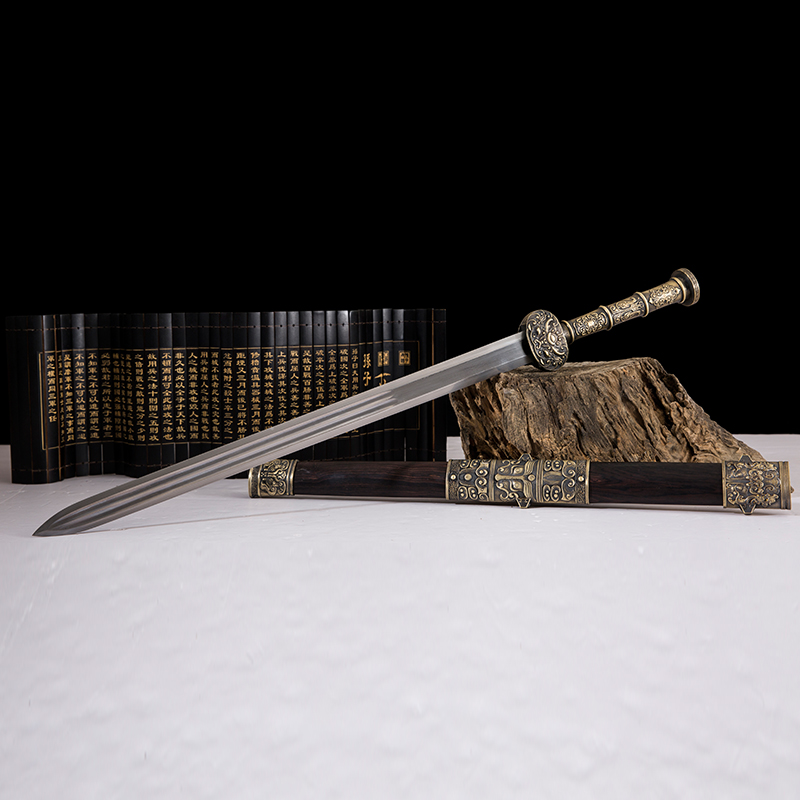 (Second Generation Craftsman) Emperor Master Sword Jiang Lihua Senior Craftsman Uncut Sword Long Sword