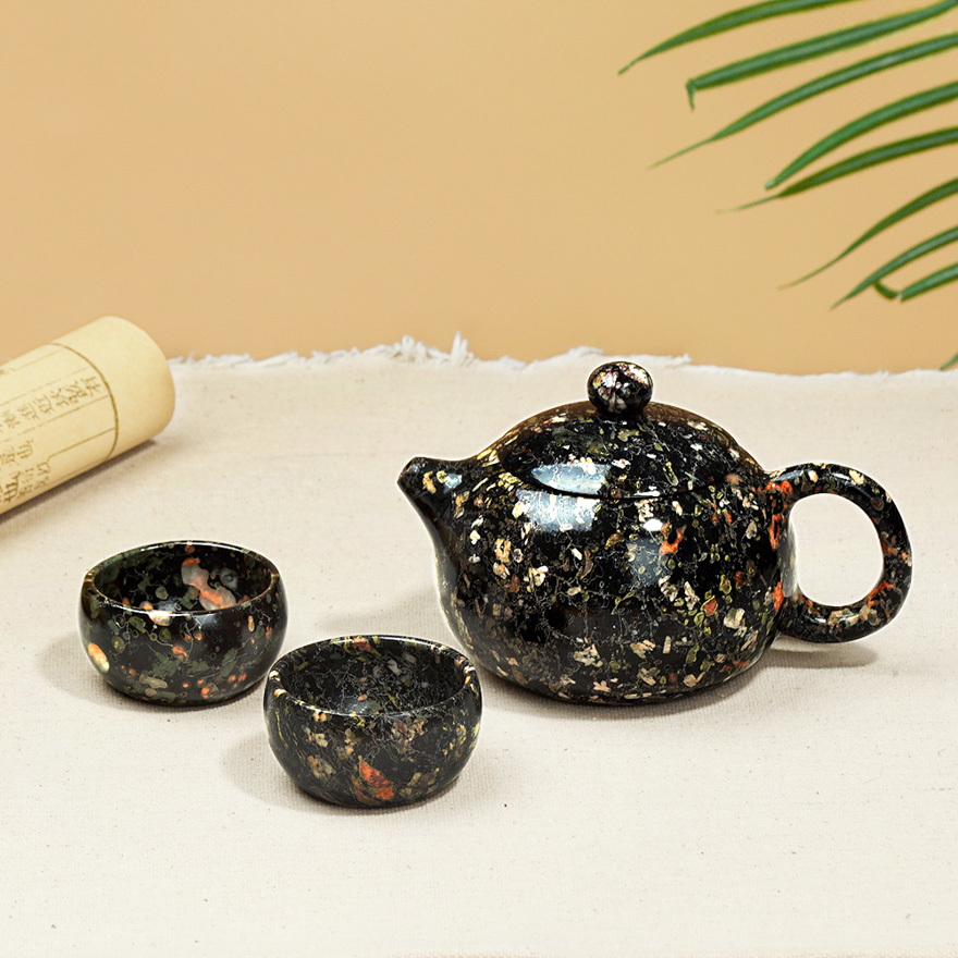 K (Xisch jug) Mayflower jade sleeve Kettle Kung Fu Tea Set Tea Set Tea Set BOUTIQUE GIFT BOX HK4504 -Taobao
