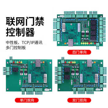 Network access control controller, access control and attendance host, single door, double door, four door, access control multi-door controller