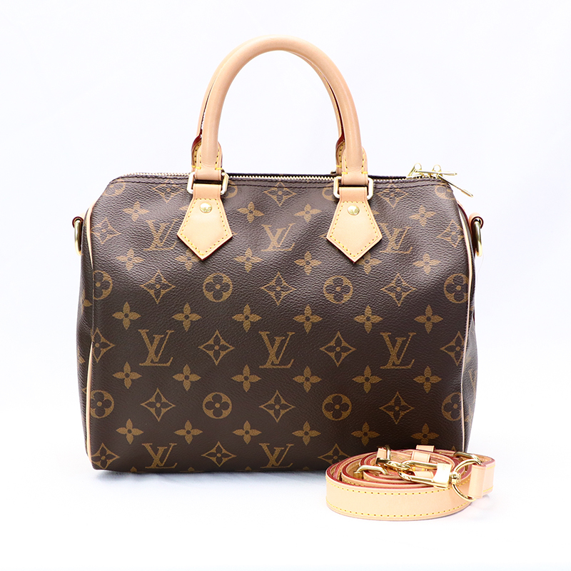 Brand New Lv Louis Vuitton Speedy25 Pillow Bag with Monogram Canvas Shoulder Strap for Women Brand New Lv Louis Vuitton Speedy25 Pillow Bag with Monogram Canvas Shoulder Strap for Women