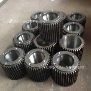齿轮放料轴大齿轮胶带分条机齿轮太仓台钢胶带分条机放料轴大齿轮
