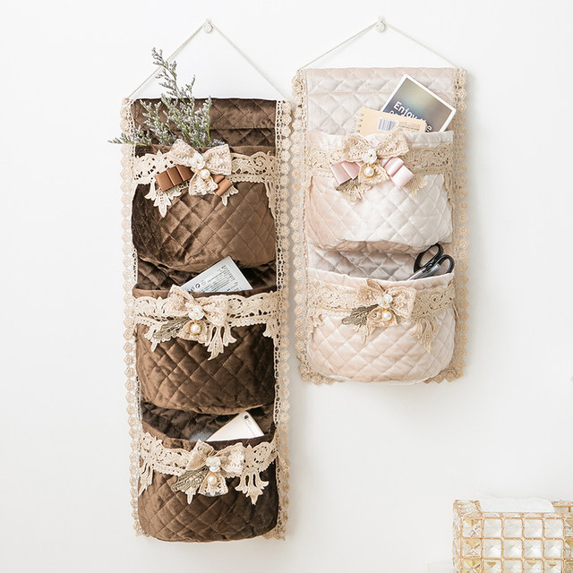 European-style large-capacity wall-mounted fabric door rear storage hanging bag hanging wall storage hanging bag wall hanging storage hanging bag wall hanging storage bag
