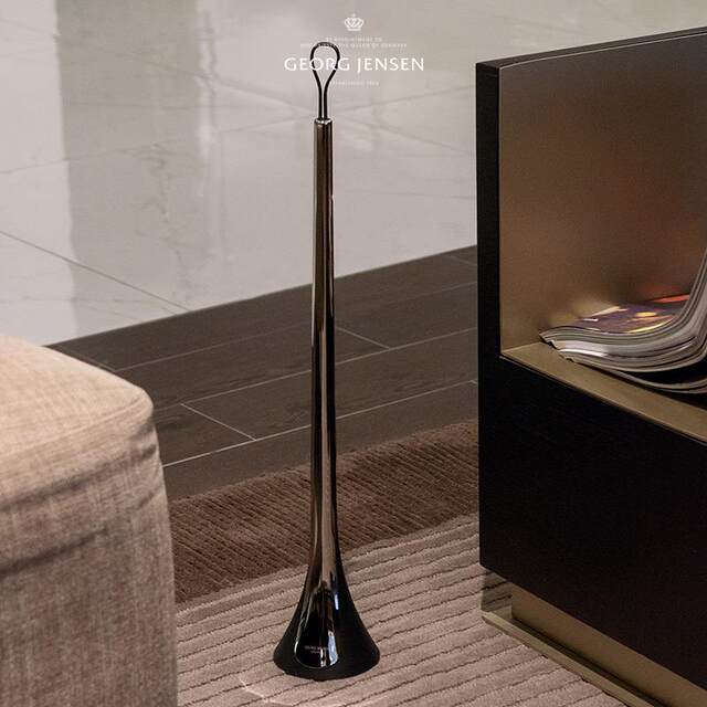 Georg Jensen Nordic shoehorn mirror stainless steel self-standing shoe lift foyer entrance housewarming gift