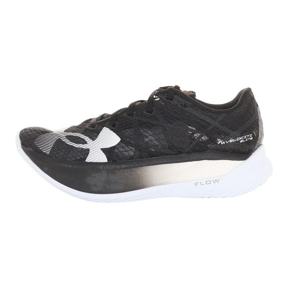 【CUS】 Under Armour 跑步鞋 马拉松 厚底 低帮 黑色 系带 防滑