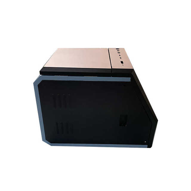 Precision laser sheet-in-stock cutting and processing cabinet parts wholesale parts gold stainless steel box hardware welding