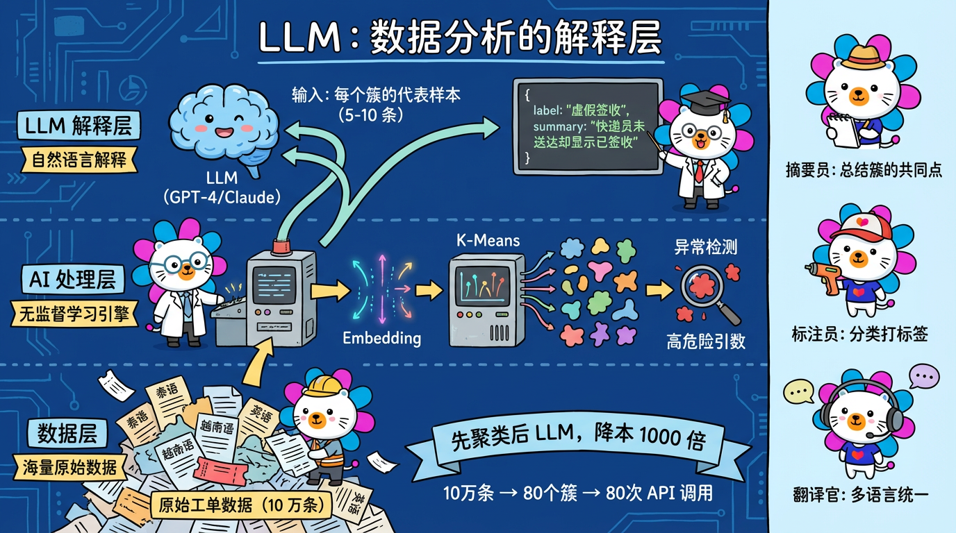 LLM 作为解释层