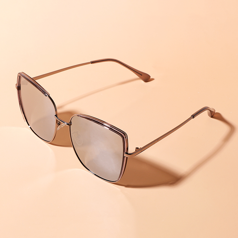 2019 paragraphs Brief series 100 Lapped Polarized Sunglasses Sunglasses Tide Street Pat I Retro Personality Round Face Anti UV