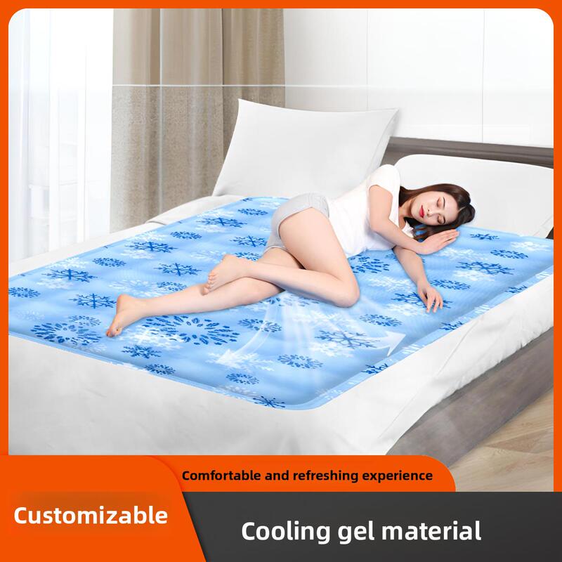 Soft Skin-Friendly Cooling Seat Cushion 2026 Summer Cooling Ice Pad Office Single and Double Cooling Seat Cushion