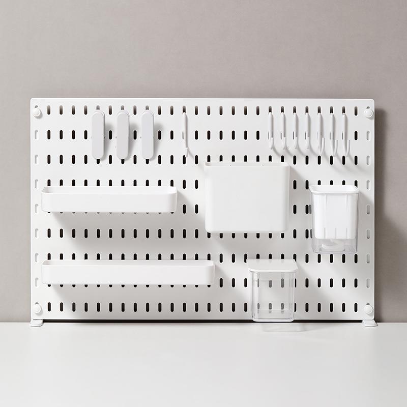New direct sales punch-free hole board storage rack college dormitory wall-mounted desk organizer wall e-sports