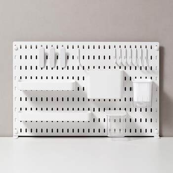 New direct sales punch-free hole board storage rack college dormitory wall-mounted desk organizer wall e-sports