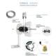 Lift Clothes Drying Rack Mrs. Accessories 620-650-670 Type Good Wire Rope Handle Handle Hand Crank Universal