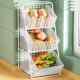 Fruit and Vegetable Storage Basket Kitchen Rack Vegetable Basket Storage Rack Multi-Functional Countertop Layered Fruit and Vegetable Rack