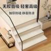 Solid wood stair step mat glue-free self-adhesive non-slip thickened solid color carpet home duplex indoor ladder customization