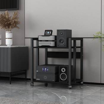 Fremi amplifier rack bile rack multi-layer adjustable fever hifi equipment mobile audio and video equipment amplifier cabinet bed sheet pull cart