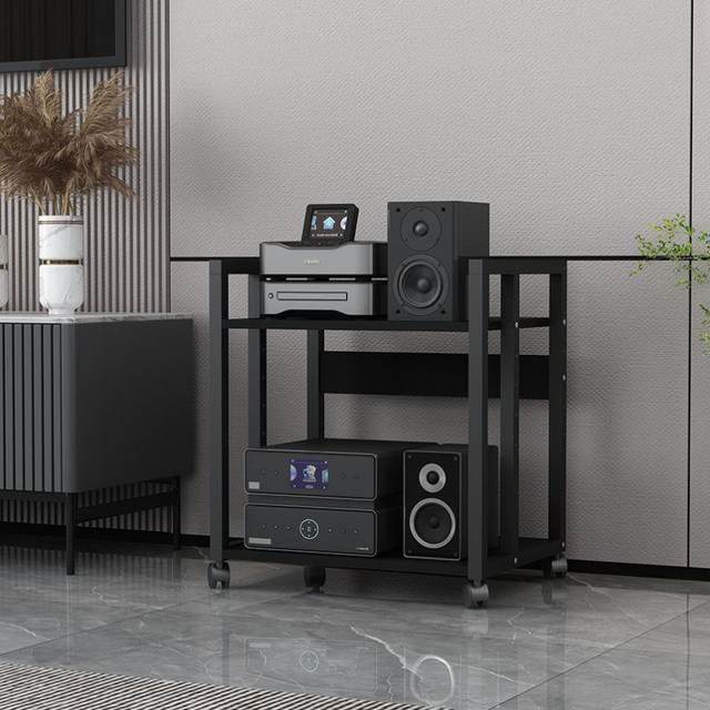 Fremi amplifier rack bile rack multi-layer adjustable fever HiFi equipment mobile audio and video equipment amplifier cabinet bed sheet pull cart