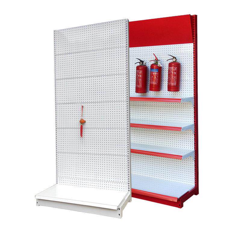Hole plate shelves exhibition pet supplies hardware power tools products metal multifunctional orifice display rack