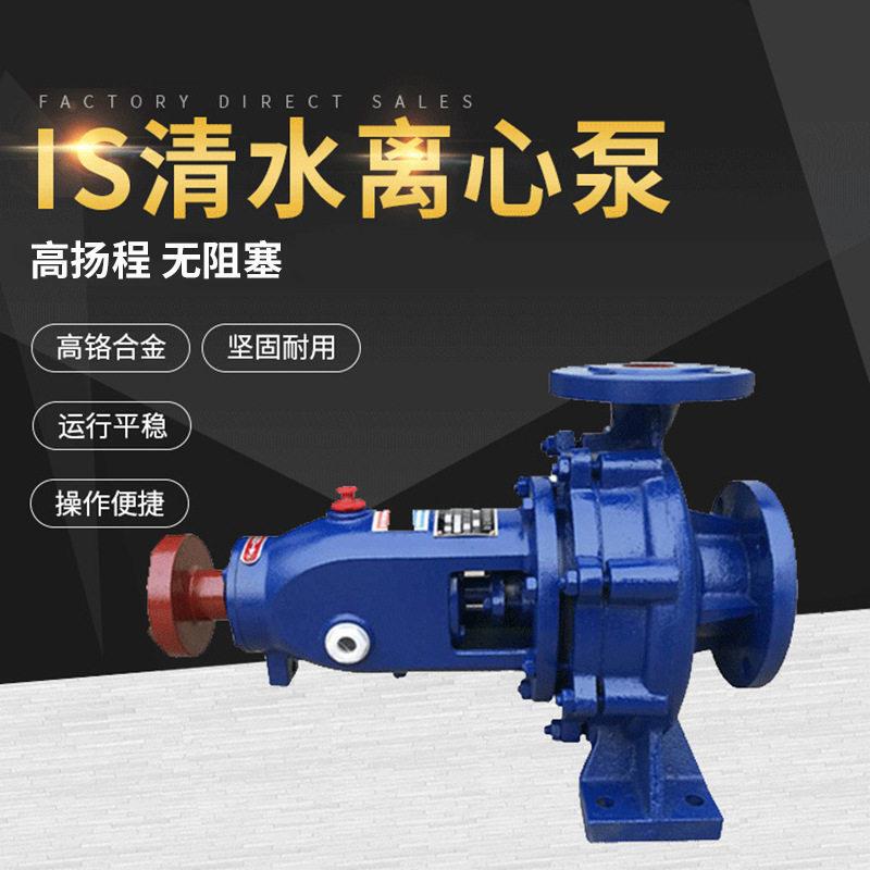 Isr Horizontal Centrifugal Pump for Clean Water, Agricultural Irrigation Pump, 380V Hot Water Boiler Circulation Pump 65-50-160