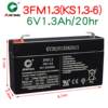 Chuangnai 6V1.3AH Kaiying battery electronic scale balance crane scale attendance machine fire host 6v3.2a12v battery