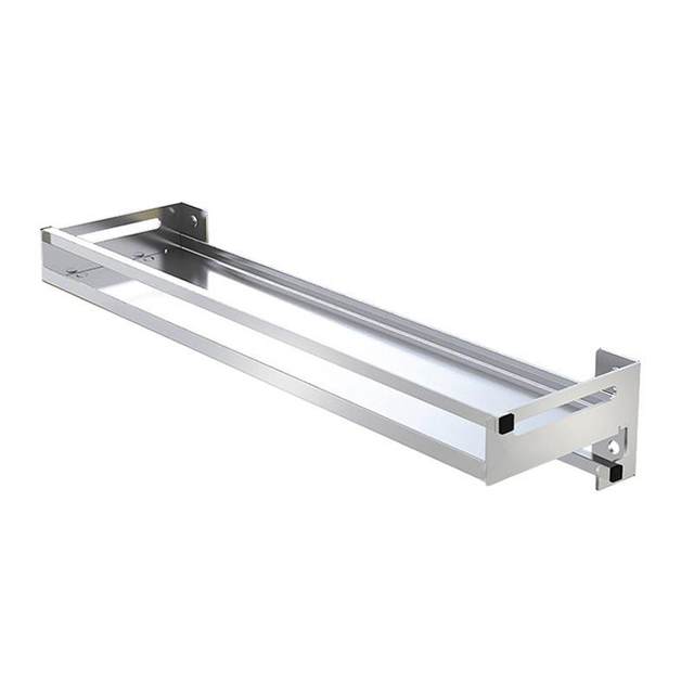 Seasoning storage rack on the kitchen without punching wall 304 stainless steel wall-mounted soy sauce bottle storage rack