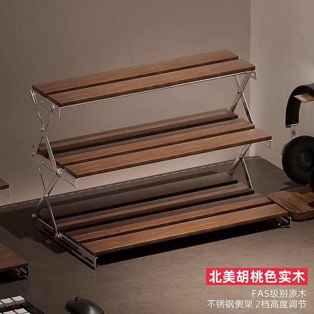 Desk shelf Desktop Bookshelf Desk Figure E-sports shelf Multi-layer storage shelf E-sports transformation space master