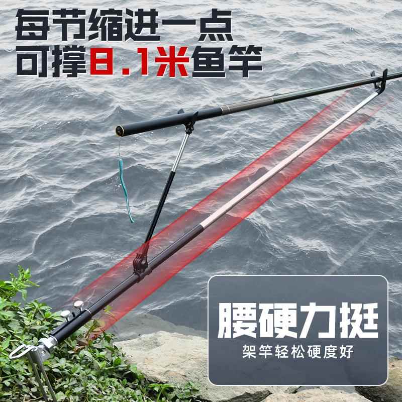 加粗炮台鱼竿支架地插超硬钓鱼支架撑杆鱼杆竿架钓箱钓椅台钓架杆：户外钓鱼神器，让你轻松上大鱼！-支架-淘宝好物网
