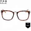 High-end anti-radiation computer glasses, anti-blue light glasses for men and women, trendy frame flat glasses, large myopia, anti-blue light glasses, light protection glasses