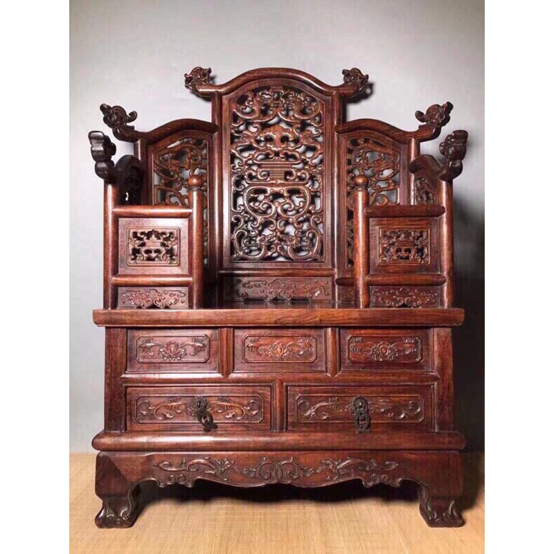 Rosewood Buddhist altar-FD4360